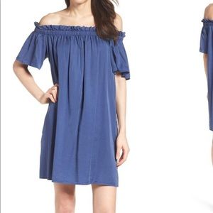 French Connection Dusty Blue Dress